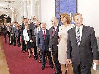Taoiseach unveils new look cab...